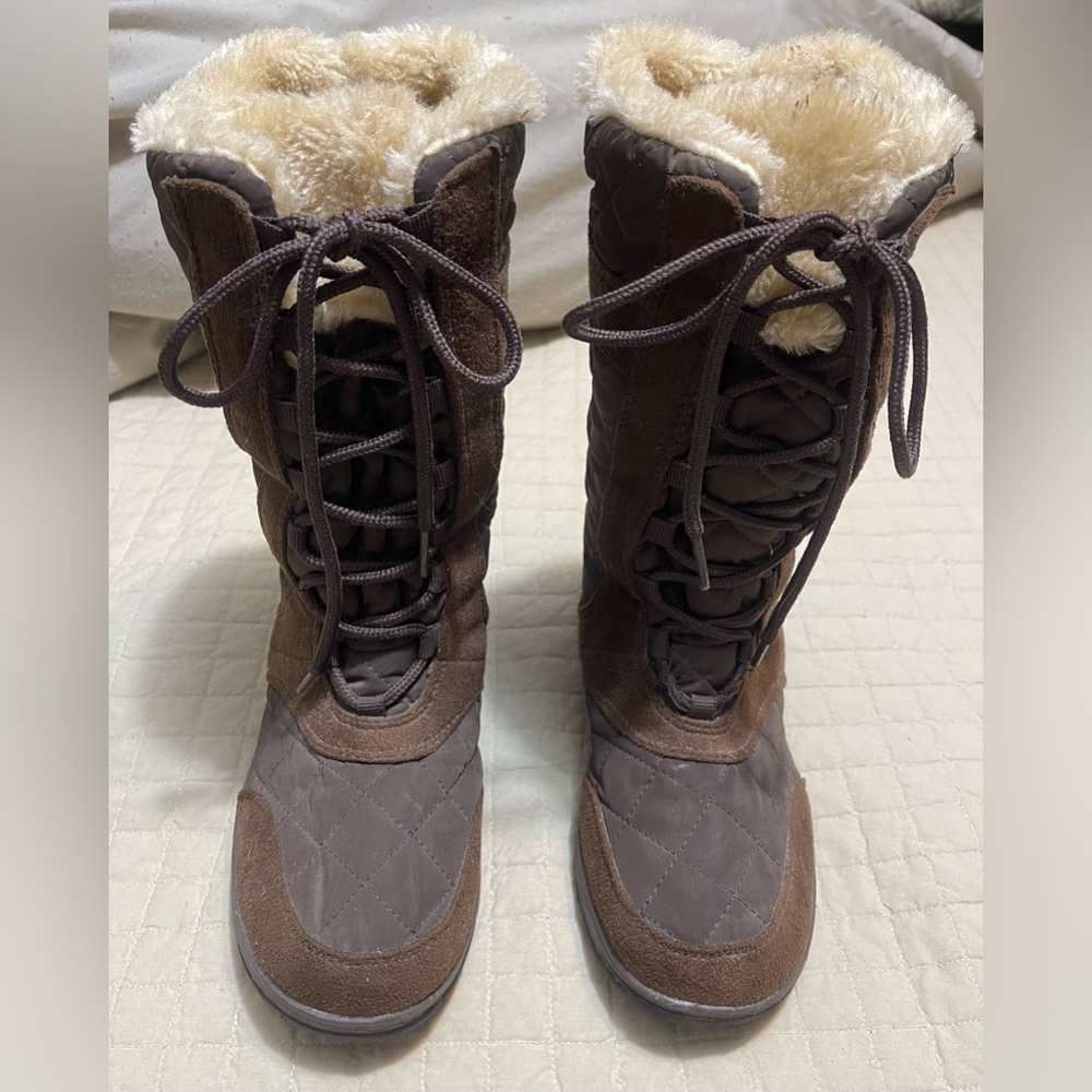 Itasca Brown Lace Up Boots